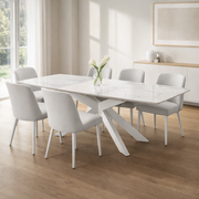 Elysian Extendable Glass Table image 0