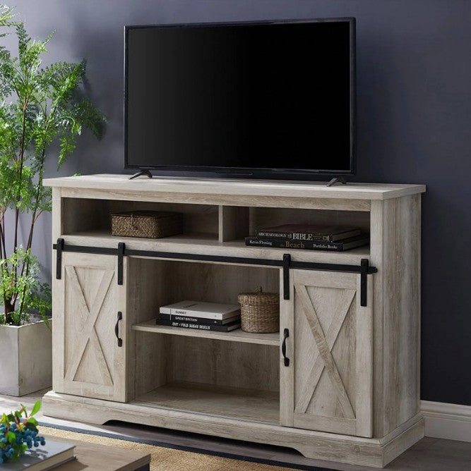 Sliding Barn Door TV Stand image 9