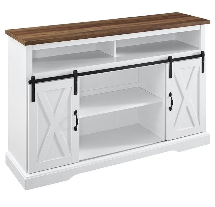 Sliding Barn Door TV Stand image 5