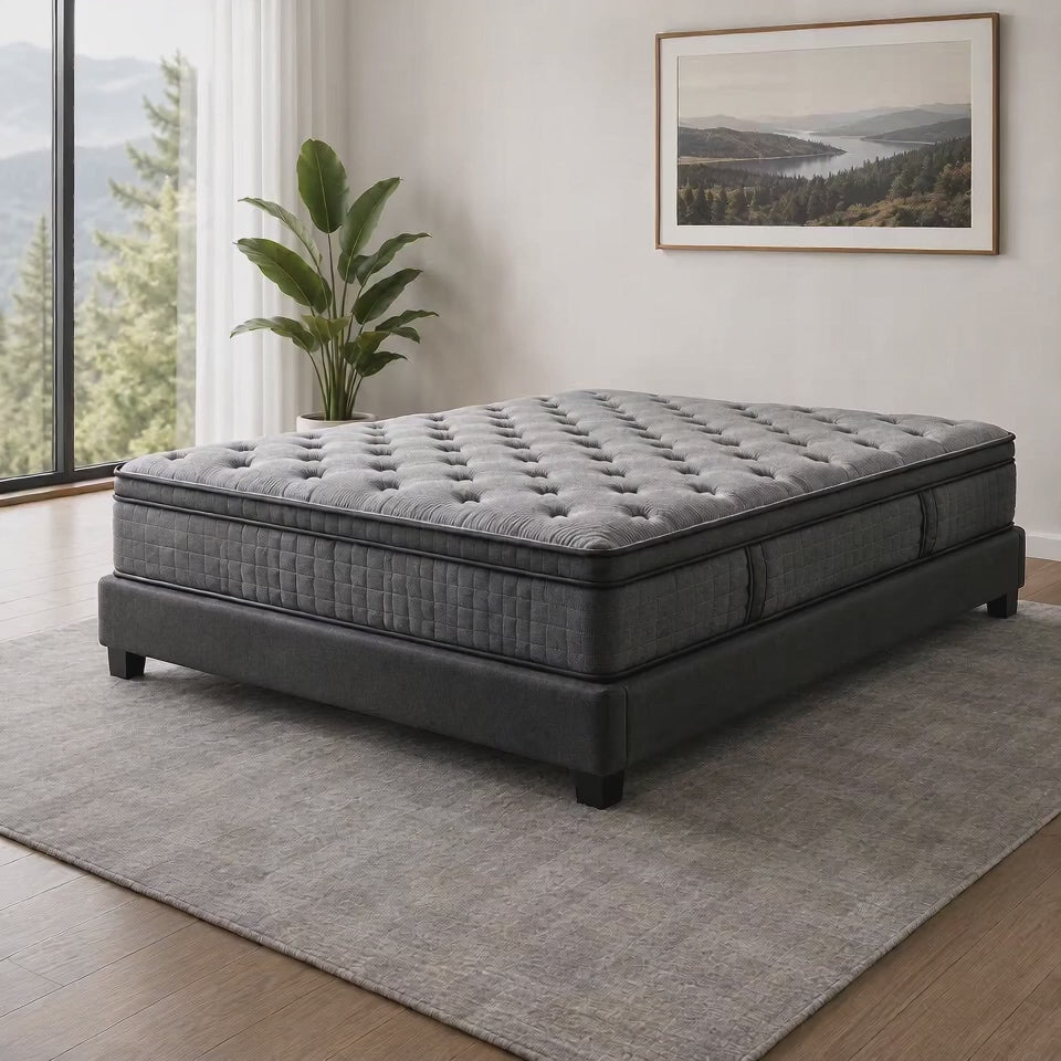 Load video: Aspire Luxury Mattress, Queen