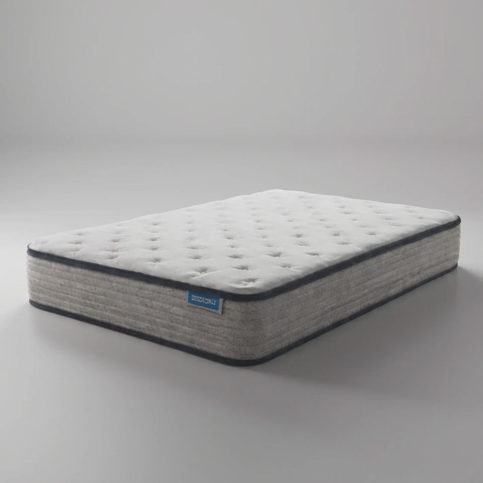 Load video: SEZMOONSI SolidCore Firm Foam Mattress