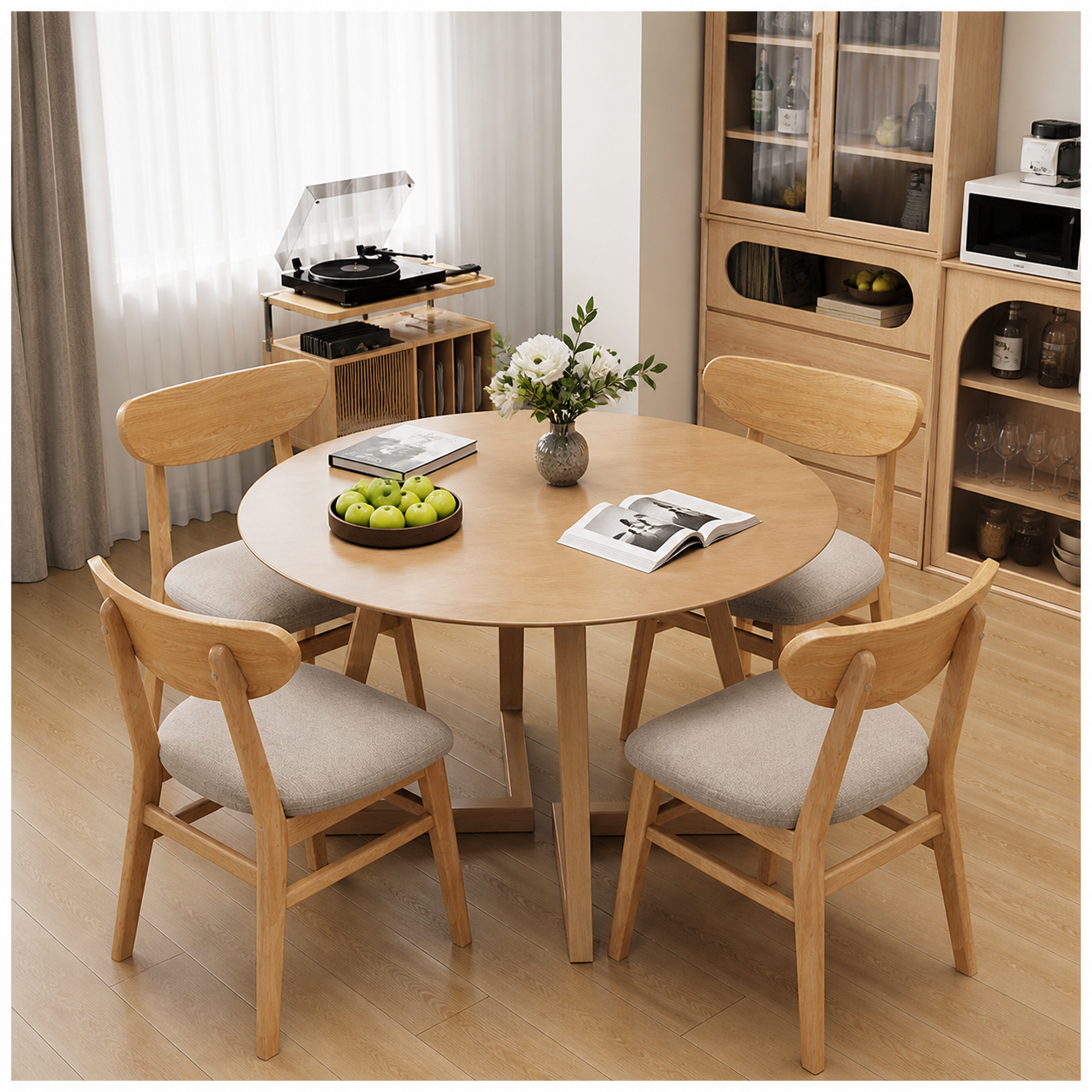 Lagom TimberCircle Dining Table, Wood