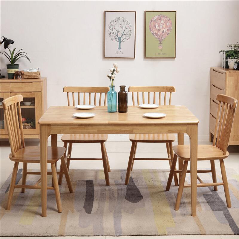 Lagom Dining Table Elm Edge, 1.5m, Wood