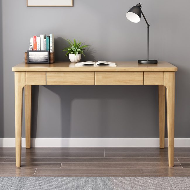 Lagom Study Desk, Wood - Image 3