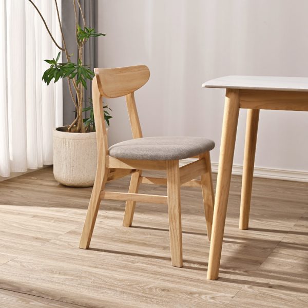 Lagom Dining Chair, Classic Curve, Wood, Set of 2 - Image 3