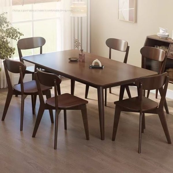 Lagom Dining Table Soft Curve, 1.6m, Wood - Image 2