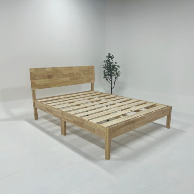 Lagom Natur Bed Frame, Wood - Image 2