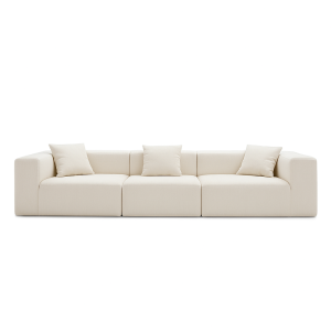 Blanc Modular Sofa, 300cm, White