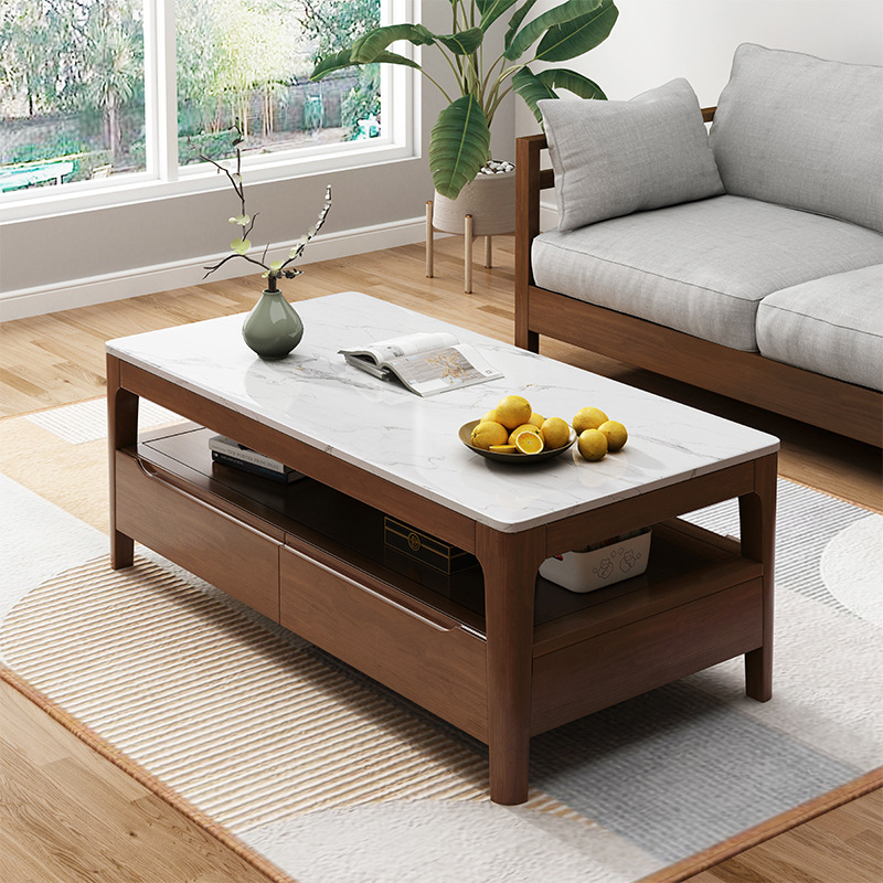 Lagom Alba Coffee Table, 120cm, Walnut