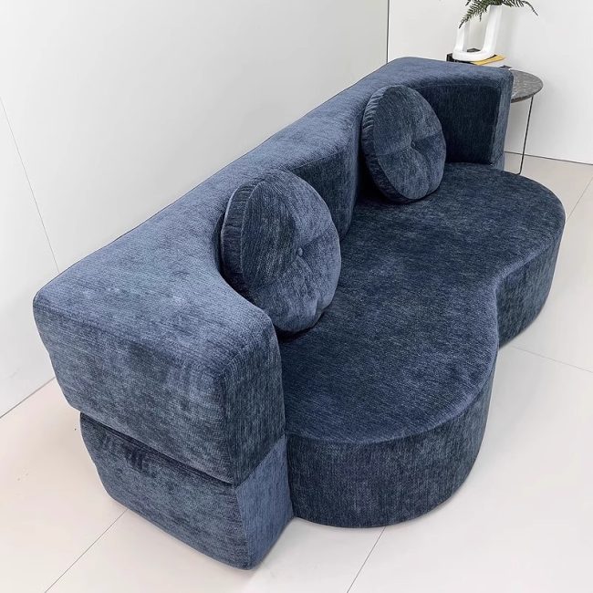 Pebble Sofa Bed, 180cm, blue