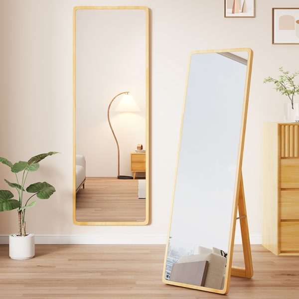 Lagom Floor Mirror, Wood - Image 2