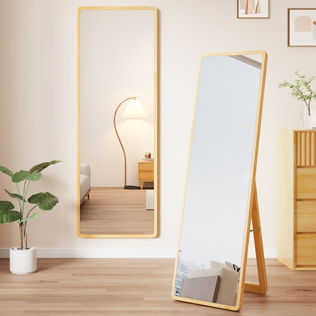 Lagom Floor Mirror, Wood - Image 2