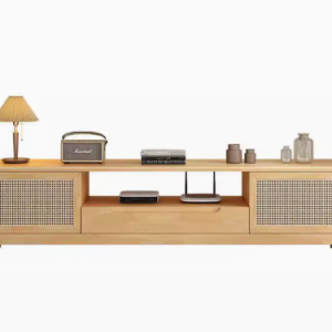Lagom Rattan Entertainment Unit, 180cm, Wood