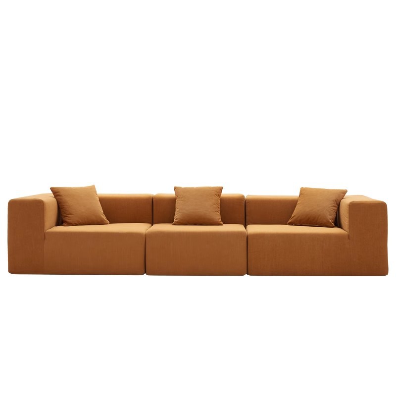 Amber Block Sofa, 300cm