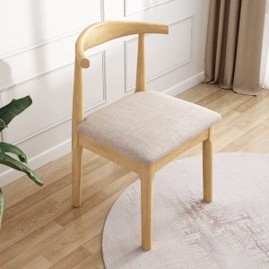 Lagom Dining Chair, Arc Back, wood, Set of 2