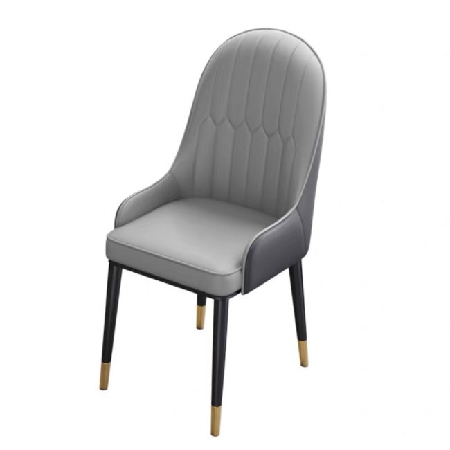 Vera Dinning Chair, Grey, Set of 2