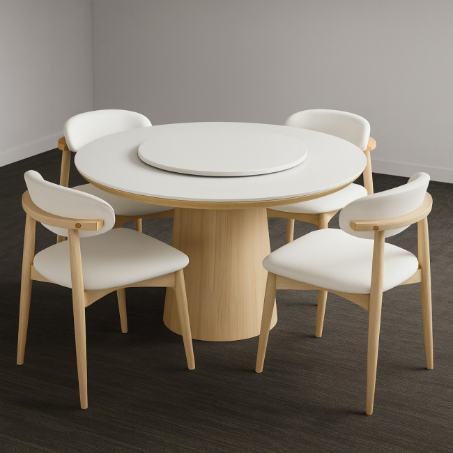 Celeste Marble Dining Table - Image 2