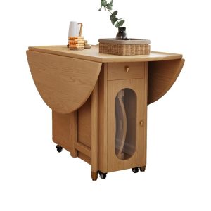 Birchstone Fold Round Dining Table