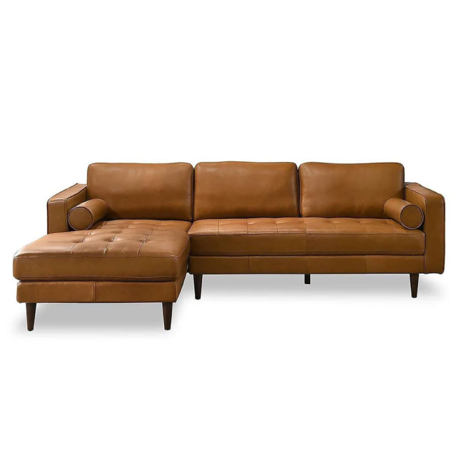 Chicago Modern Leather Sectional Sofa - Image 2