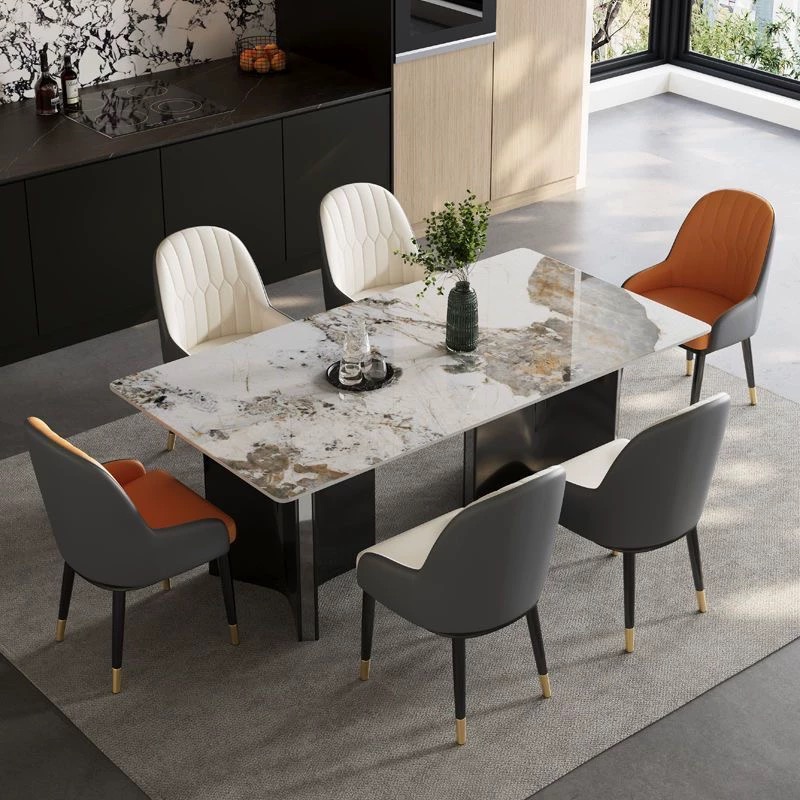 Aurora Marble Dining Table