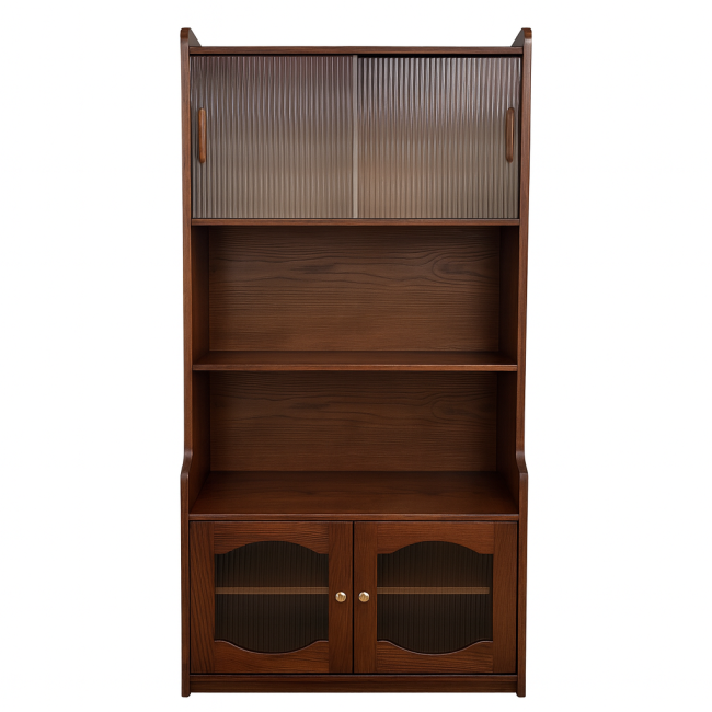 Lagom Meridian Bookshelf, Walnut