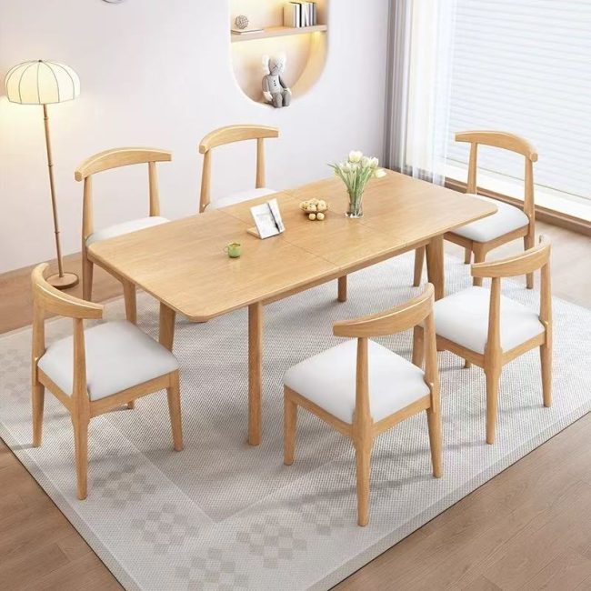 Lagom Harbour Extend Table, Wood - Image 3