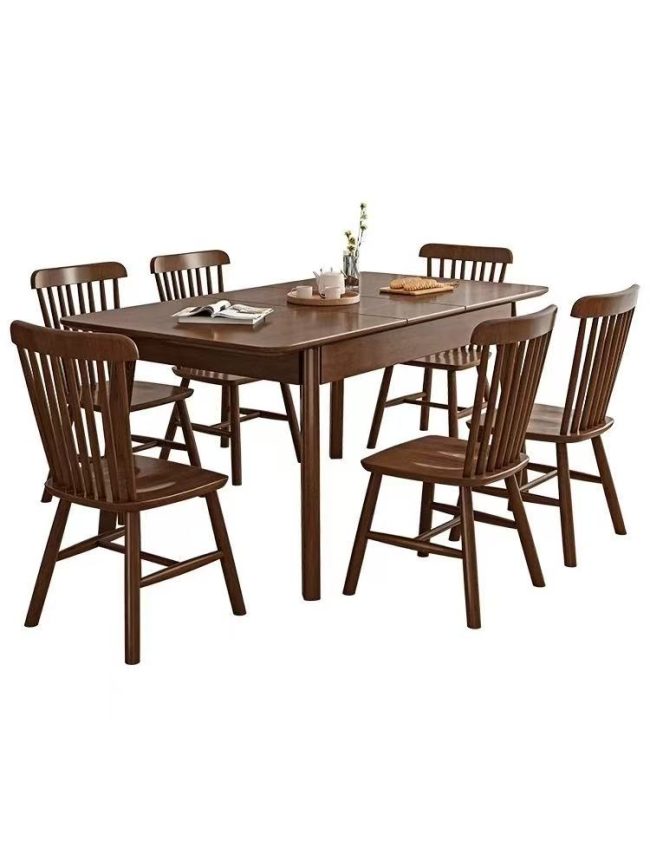 Lagom Harbour Extend Table, Walnut - Image 3