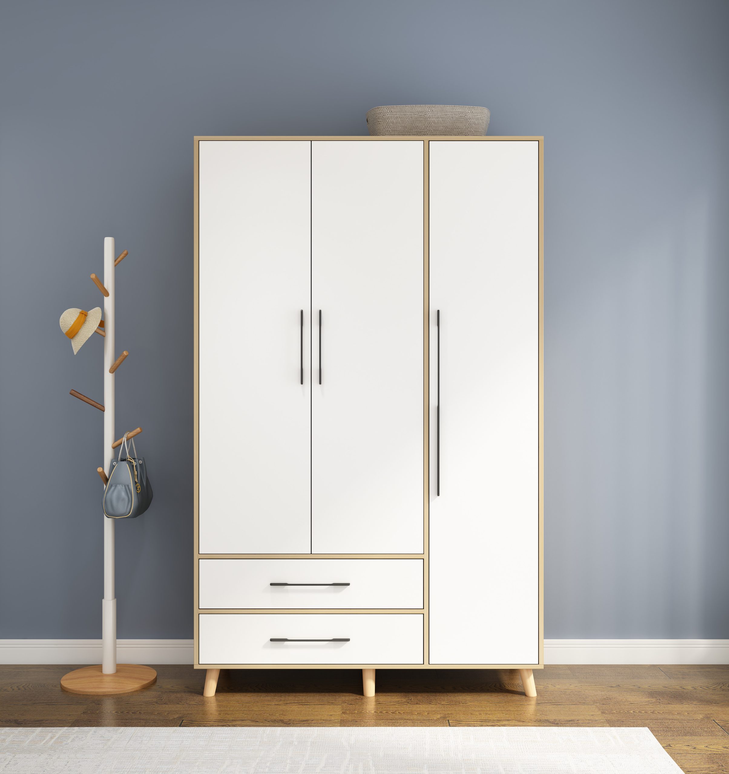 Nordic Edge Wardrobe, Three-door