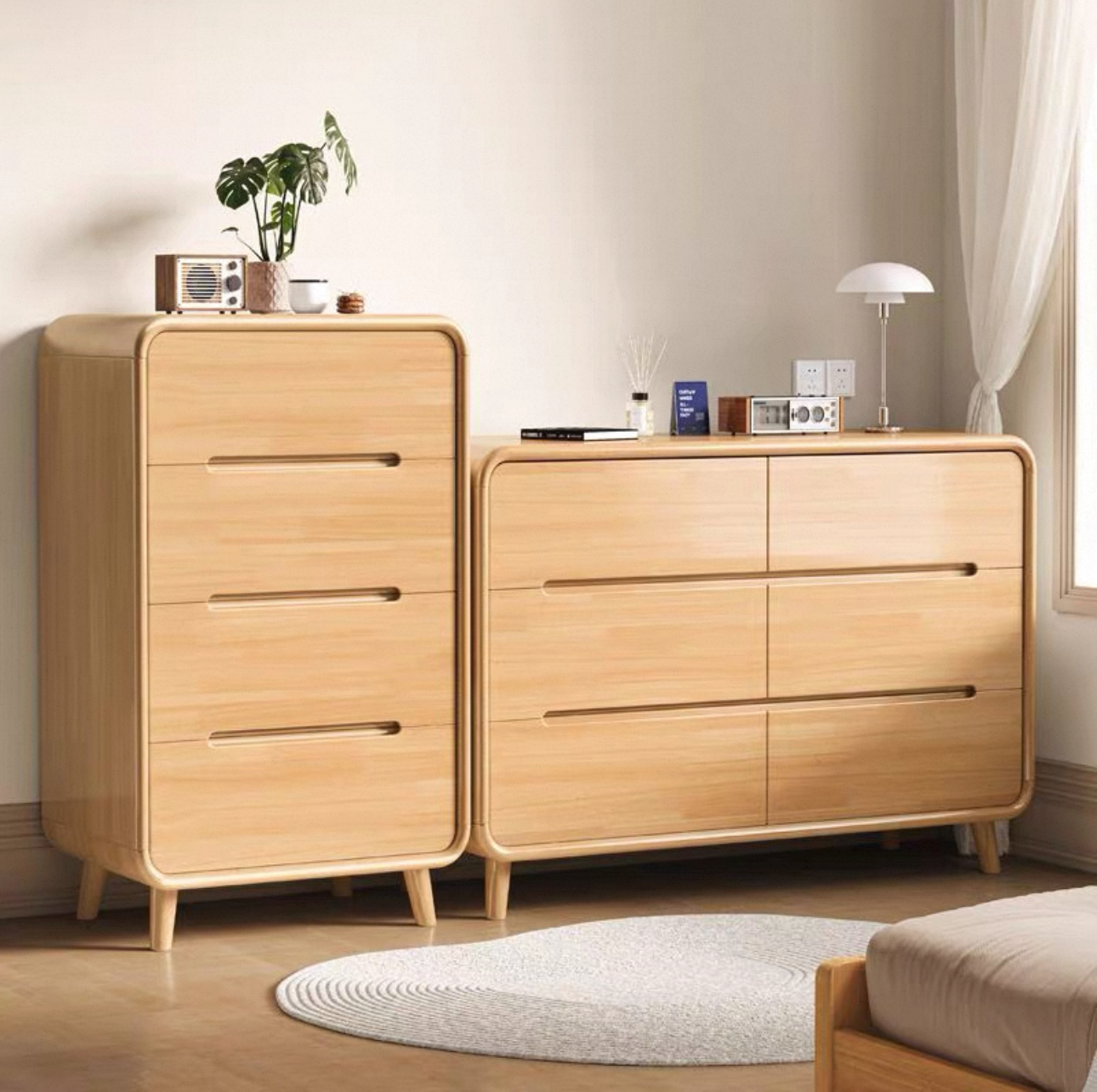 Lagom Nova 6-Drawer Dresser, Wood