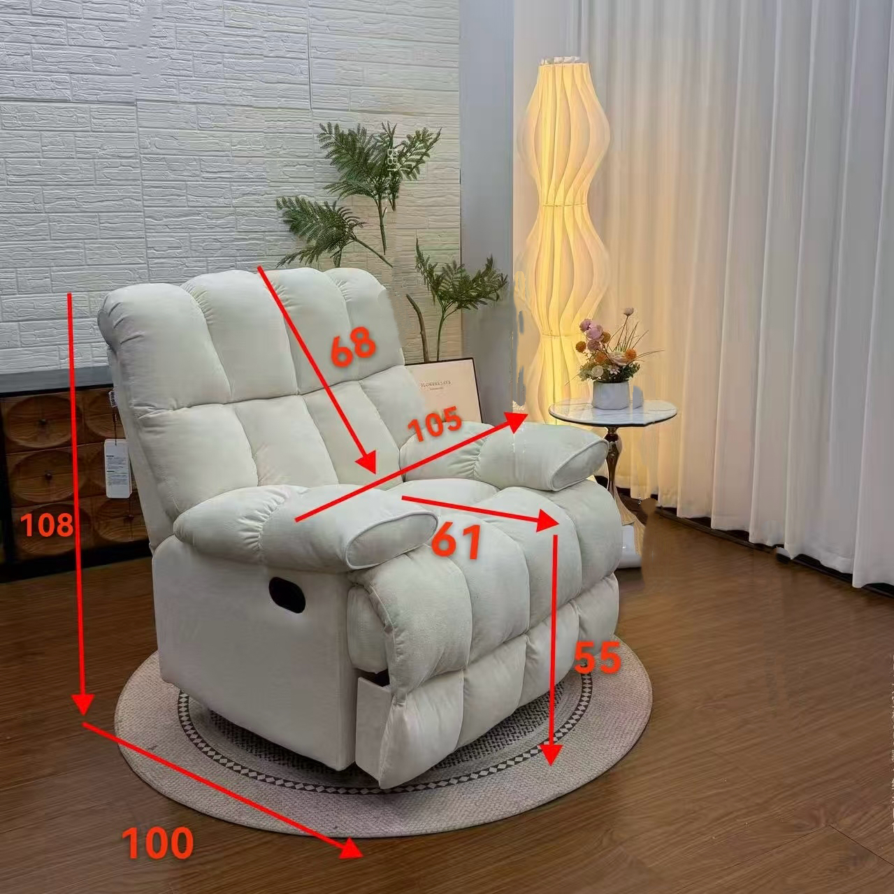 Mossy Cloud Recliner - Image 7