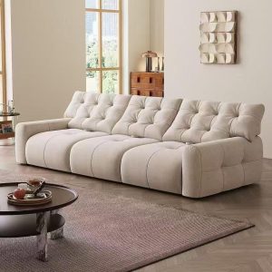 Mossy Cloud Glide-Back Sofa