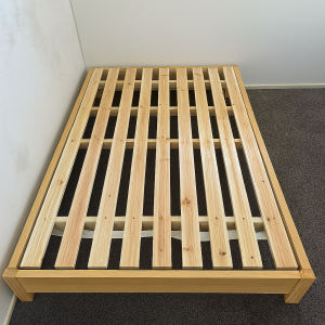 Lagom Tranquil Bed Base, Wood