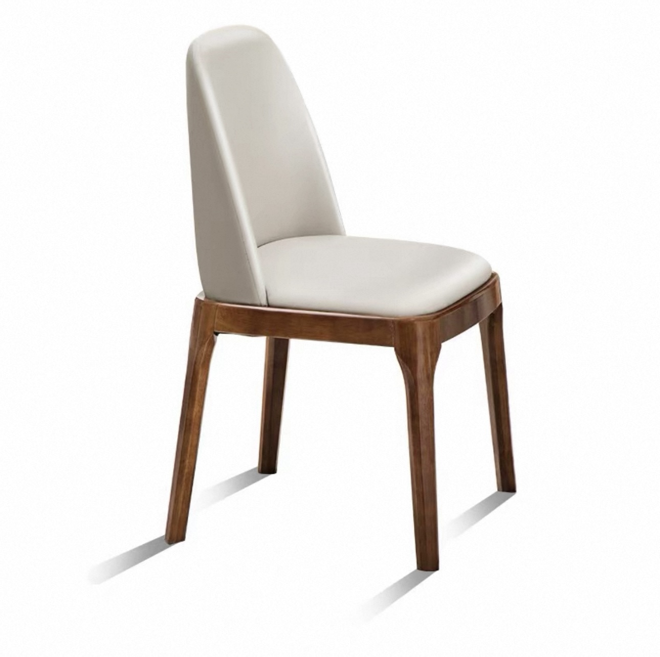 Lagom Serein Dining Chair, Walnut, Set of 2 - Image 3