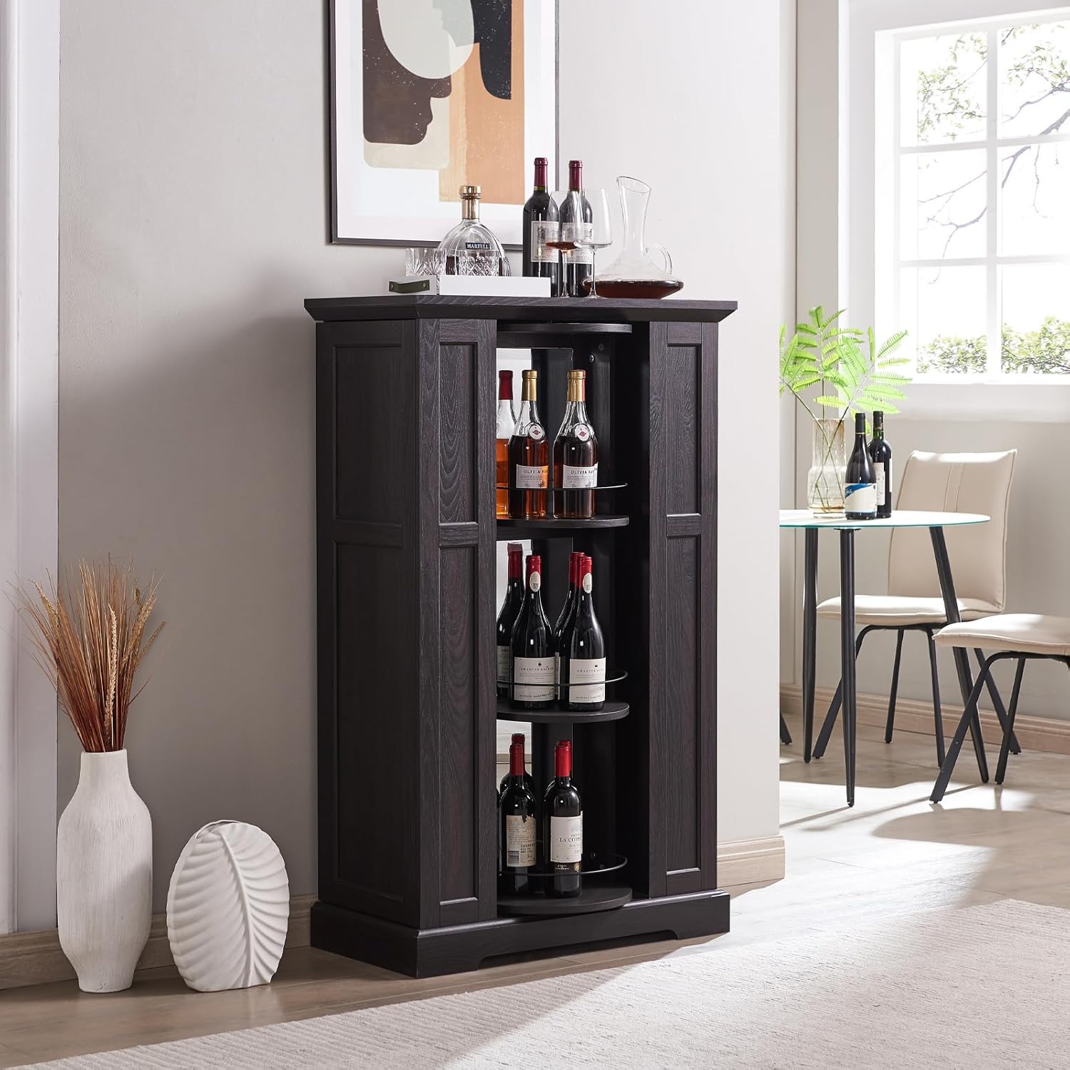 Nordhelm Orbit Bar Cabinet