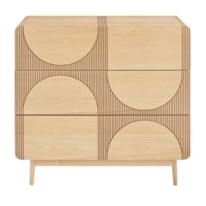 Circulus 3-Drawer Dresser - Ash